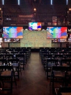Screens and seating